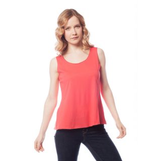 AtoZ Womens Cropped Flared Tank Top   17293005  