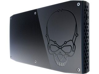 Intel NUC Skull Canyon NUC6i7KYK kit with 6th gen. Intel Core i7 processor, M.2 SSD Compatible, Dual DDR4 Memory Max 32GB with Intel Iris Pro graphics, Thunderbolt 3, No OS, Windows 10 Compatible