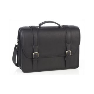Aston Leather Leather Laptop Briefcase