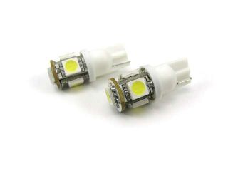 T10 5 SMD LED Chips 158 161 168 194 2821 2823 2825 2827 W5W   White