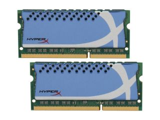 HyperX 4GB (2 x 2GB) 204 Pin DDR3 SO DIMM DDR3 1333 Laptop Memory Model KHX1333C7S3K2/4G