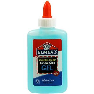Elmers Washable School Glue No Run Gel, 4 oz