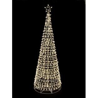 Warm White LED Outdoor Christmas Tree: Enjoy Holiday Cheer with 
