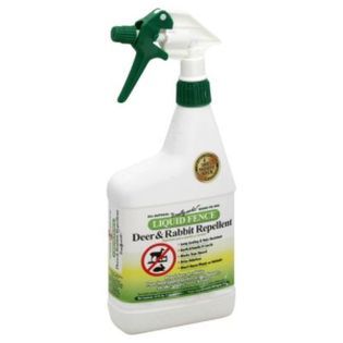 Liquid Fence Deer & Rabbit Repellent, Ready To Use, 32 fl oz (946 lt