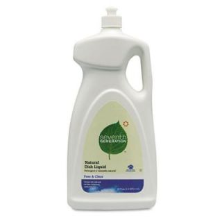 SEVENTH GENERATION 48 oz. Free and Clear Scent Natural Dishwashing Liquid (Case of 6) SEV 22724