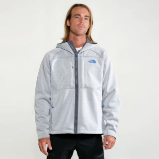 The North Face Highrise Graphite Heather Mens Arroyo Full Zip Hoodie