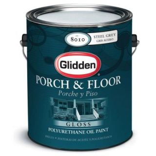 Glidden Porch and Floor 1 gal. Gloss Porch and Floor Polyurethane Oil Paint PF8090 01