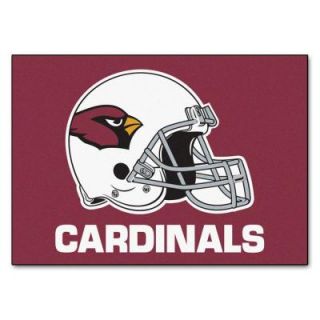 FANMATS Arizona Cardinals 2 ft. 10 in. x 3 ft. 9 in. All Star Rug 5664