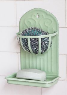 Charmed with Chores Soap Dish  Mod Retro Vintage Kitchen