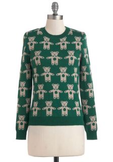 Can't Bear to Leave Sweater  Mod Retro Vintage Sweaters
