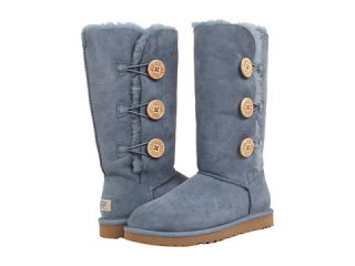 UGG Bailey Button Triplet Dolphin Blue