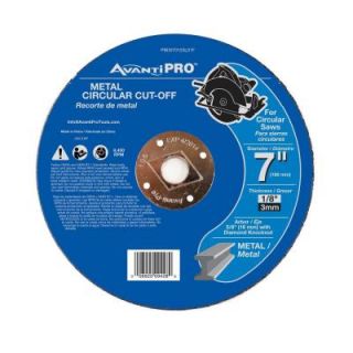 Avanti Pro 7 in. x 1/8 in. x 5/8 in. Metal Cut Off Disc PBD070125L01F