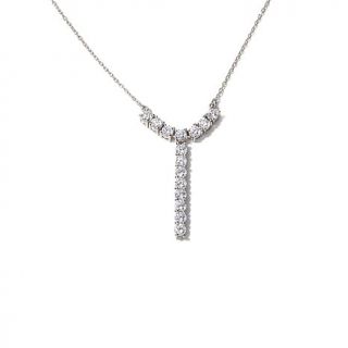 Absolute™ 1.5ct Y Drop 16" Cable Link Necklace   7886808
