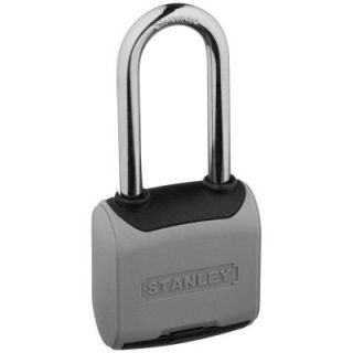 Stanley National Hardware 1.969 in. Gray Combination Padlock CD8821 COMB LS PDLK 50MM