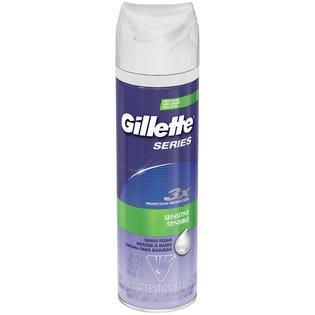 Gillette Gillette TGS Foamy Sensitive 9 Oz Male Shave Prep PUMP
