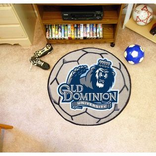 Fanmats Old Dominion Soccer Ball Rug 29 diameter   Home   Home Decor