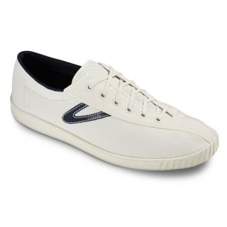Tretorn® Mens Nylite Sneakers   White with Navy