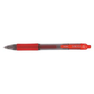 Sarasa Gel Pen, Medium   Red Ink (12 Per Set)