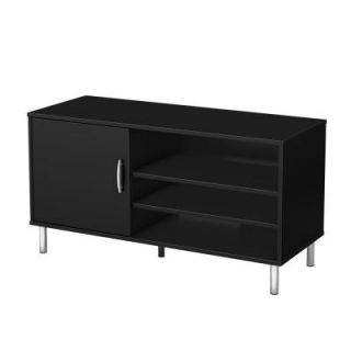 South Shore Furniture Renta TV Stand in Pure Black 4507676