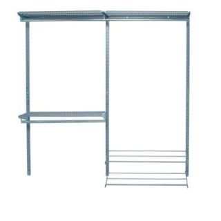 Storability 93 in. of Hanging Space, 450 sq. in. Per Shelf of Storage Space Garment Wall Organizer 1730