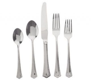 RSVP Stainless Steel 90 Piece Service for 12 Flatware Set —