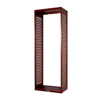 John Louis Home 16 in. Deep Stand Alone Tower Kit in Red Mahogany JLH 615
