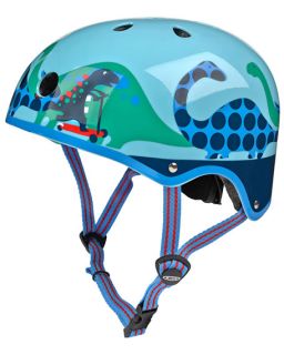 Micro Kickboard Dinosaur Print Helmet