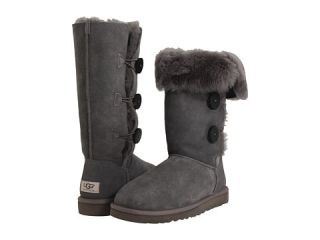 Ugg Bailey Button Triplet Grey Sheepskin