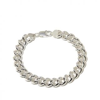 Sevilla Silver™ Hollow Curb Link Bracelet   7709137