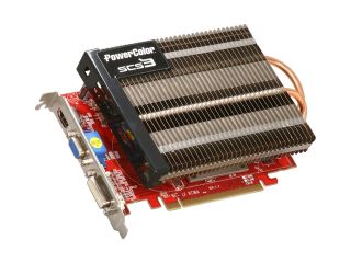 PowerColor Radeon HD 4670 DirectX 10.1 SCS3 AX4670 1GBK3 S3H 1GB 128 Bit DDR3 PCI Express 2.0 x16 HDCP Ready CrossFireX Support Video Card