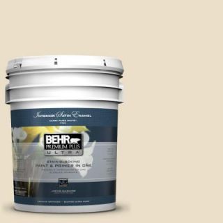 BEHR Premium Plus Ultra 5 gal. #PWN 41 Castle Ridge Satin Enamel Interior Paint 775005