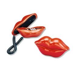 Telemania Hot Lips Red Corded Telephone  ™ Shopping