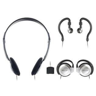 Sentry 784CD Headphones with Splitter Plug Pack of 3 Styles   TVs