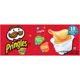 Pringles Snack Stacks! Original/Sour Cream & Onion/Cheddar Cheese