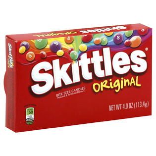 Skittles Candies, Bite Size, Original, 4 oz (113.4 g)   Food & Grocery
