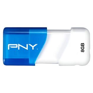 PNY 8GB Compact Attaché (Blue)   TVs & Electronics   Computers