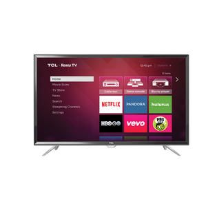TCL 55 HD 1080P LED 120Hz Roku Smart TV   Metallic Design