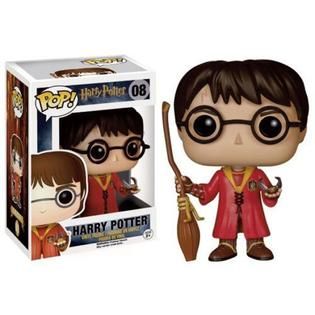 Funko 5902 POP Movies Harry Potter Quidditch Harry   Toys & Games