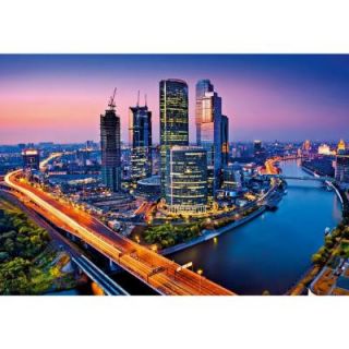 Ideal Decor 100 in. x 144 in. Moscow Twilight Wall Mural DM125