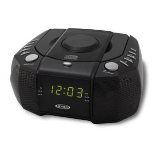 Jensen AM/FM Dual Alarm Clock Radio with CD Player   TVs & Electronics