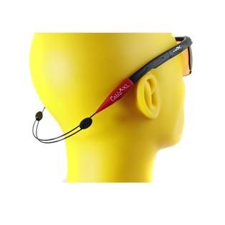 Cablz Inc Zipz Adjustable Sunglasses Holder Red/Black 14in   Fitness
