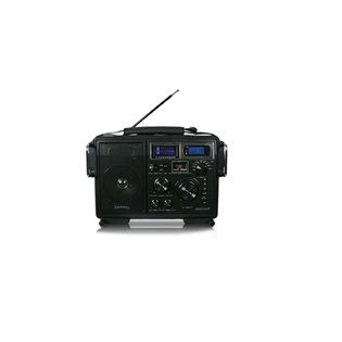 Supersonic 11 Band AM/FM/SW Radio with USB & SD Card Slot