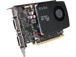 EVGA GeForce GT 740 02G P4 3747 KR 2GB 128 Bit GDDR5 PCI Express 3.0 x16 Video Card