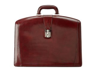 Bosca Old Leather Collection   Partners Brief Dark Brown Leather