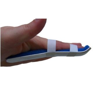 Alpha Brace Gutter Finger Splint Brace for Jammed and Injured Fingers (Set of 3)