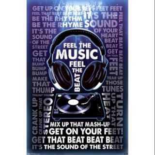 Feel The Music Poster Print (24 x 36)