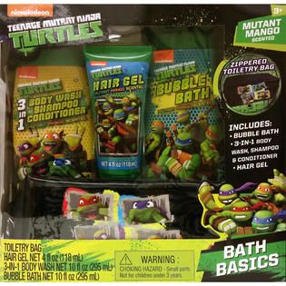 Nickelodeon Ninja Turtles Bath Basics Gift Set 2015 10 Oz.   Home