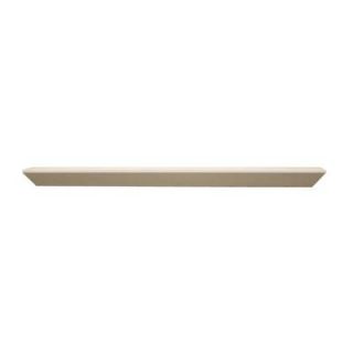 23 in. x 4 in. White Floating Accent Ledge DISCONTINUED 0191357