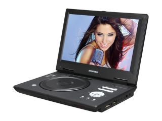 Refurbished: Sylvania SDVD1023 CURTIS 10" Portable DVD Player with Battery