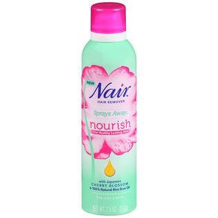 NAIR Sprays Away Nourish Hair Remover   Beauty   Shaving & Hair